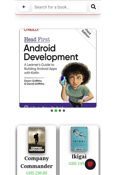 TomeBay app preview on mobile devices